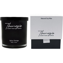 Auto Gs Αρωματικό Κερί Σόγιας Themagio Spicy Orange 300gr 1 Τεμάχιο - (77213)