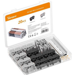 DIN Rail wire connector Sonoff set (20 pcs) 211