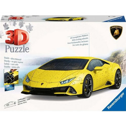 Puzzle Ravensburger Lamborghini Huracan Yellow 3D 108 Κομμάτια