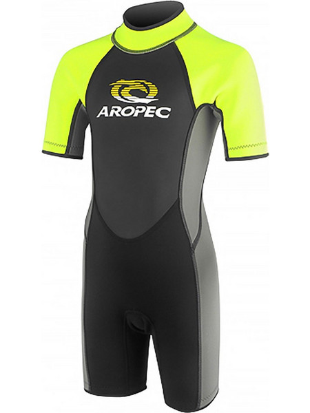 Aropec Black/Yellow Παιδικό Μονοσόρτς Κατάδυσης Neoprene για Θαλάσσια Σπορ 2.5mm