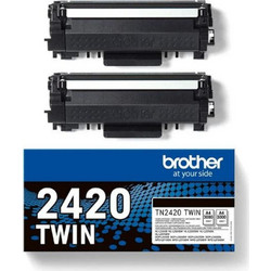 Brother TN-2420 Black Toner 2pcs