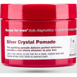 Recipe For Men Silver Crystal Pomade Μαλλιών 80ml