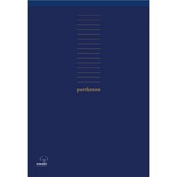 Parthenon Μπλοκ σημειώσεων ριγέ Α4 80 φύλλων