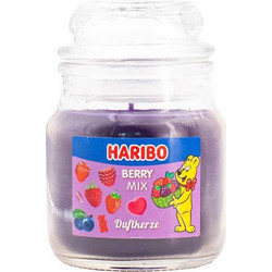 Κερί αρωματικό σε γυάλινο δοχείο - Haribo Berry Mix 85 γραμ