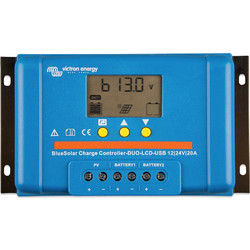 Ρυθμιστής Φόρτισης Victron BlueSolar PWM DUO LCD& USB-Light 20A 12/24V