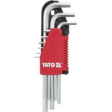 Yato YT-0502 Συλλογή Κλειδιά Torx Σετ 9 Τεμ LONG (Μακριά) Red