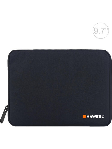 HAWEEL 9.7 inch Sleeve Case Zipper Briefcase Carrying Bag, For iPad 9.7 inch / iPad Pro 9.7 inch, Galaxy, Lenovo, Sony, Xiaomi, Huawei 9.7 inch Tablets(Black)