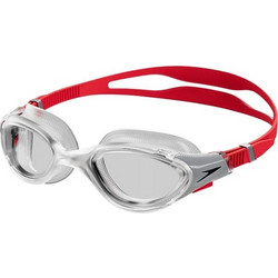 Speedo Biofuse 2.0 Γυαλάκια Κολύμβησης Ενηλίκων Αντιθαμβωτικά Κόκκινα Ασημί