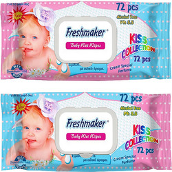 4teen4ty Freshmaker Μωρομάντηλα Χωρίς Οινόπνευμα 72τμχ
