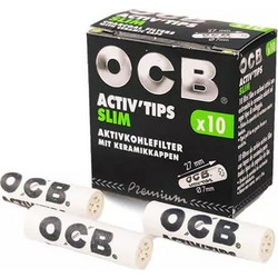 Φίλτρο OCB Slim 10 Ενεργού Ανθρακα 7mm