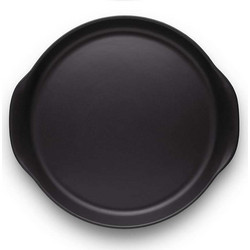 Πιατέλα σερβιρίσματος stoneware μαύρη 30 εκατ. Nordic kitchen