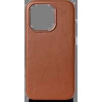 Decoded Leather Case with MagSafe for iPhone 15 Pro - brown