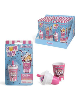 Martinelia Yummy Straw Cup Cherry Lip Balm με Χρώμα 7gr