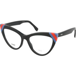 Fendi FF0245 PJP Γυναικείος Σκελετός Γυαλιών Οράσεως Κοκάλινος Μαύρος