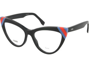 Fendi FF0245 PJP Γυναικείος Σκελετός Γυαλιών Οράσεως Κοκάλινος Μαύρος