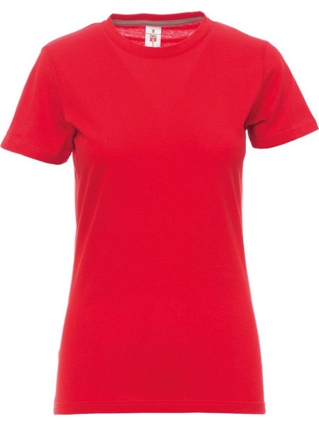 SUNSET Γυναικείο κοντομάνικο PAYPER 02000344 Red