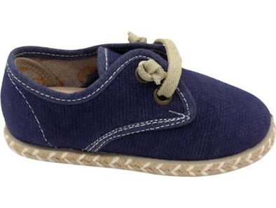 Παπούτσι Casual Childrenland μπλε με κορδόνια (9500-10 KANVAT MARINO)