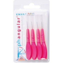 Ekulf pH Angular Μεσοδόντια Βουρτσάκια 0.5mm Φούξια 4τμχ