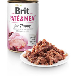 Brit Pate & Meat Puppy Grain Free with Turkey & Chicken 400gr