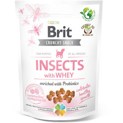 Brit Dog Snack Insects with Whey 200gr
