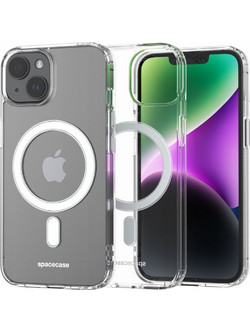 Spacecase Clear MagSafe - Σκληρή Διάφανη Θήκη MagSafe - Apple iPhone 14 Plus - Transparent (5905123440632)