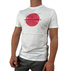 Side Effect R-S4241-XP-09 Ανδρικό T-Shirt σε Λευκό χρώμα