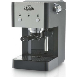 Gaggia GranGaggia Deluxe R18245/11 Black Μηχανή Espresso 950W 15bar