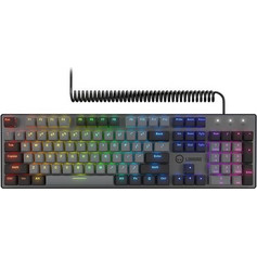 Lorgar Azar 514 Μηχανικό Gaming Πληκτρολόγιο με Dream Διακόπτες RGB Black