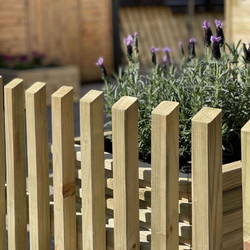 Ξύλινος Φράχτης με Πηχάκι 90(Y)x180 cm - Showood