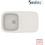 Sanitec Classic 315 Ένθετος Νεροχύτης Γρανίτη Αντιστρεφόμενος Ματ Metallic Ice 82x50cm