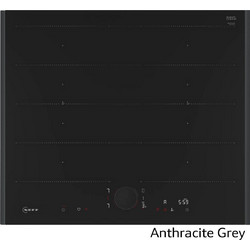 Neff T66YYY4C0 FlexDesign Antracite Επαγωγική Εστία Αυτόνομη με Λειτουργία Κλειδώματος 61.4x52.7cm