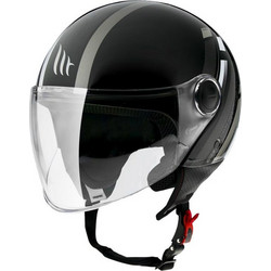 MT Street Scope D2 Gloss Grey Κράνος Μηχανής