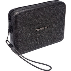 Havaianas Beach Necessaire Glitter 4147274-0090 Γυναικείο Νεσεσέρ Παραλίας Αδιάβροχο Μαύρο