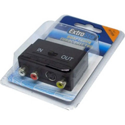 Αντάπτορας Scart σε 3RCA και 1mini 4P jack με διακόπτη SI1008