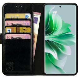 PU Θήκη Πορτοφόλι - Oppo Reno11 - Rosso Element - Black (8719246446160)