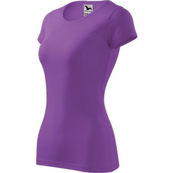 Malfini Glance Γυναικείο Αθλητικό T-Shirt Μωβ MLI-14164