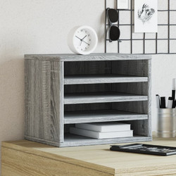 Έπιπλο Οργάνωσης Γραφείου Γκρι Sonoma 36x26x29,5εκ Επεξ. Ξύλο 848050