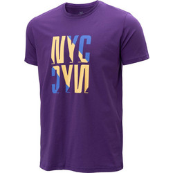 BRILLE Κοντομάνικη Μπλούζα NYC PURPLE άνδρες