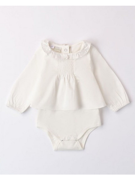 IDO LONG SLEEVES BODY UNDERWEAR - 4.A275/00 - ΚΟΡΙΤΣΙ - OFF WHITE