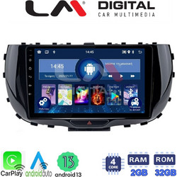 LM Digital ZN4322 Ηχοσύστημα Αυτοκινήτου με Οθόνη Αφής USB Bluetooth & GPS
