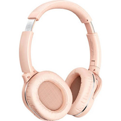 Baseus Encok D02 Pro Ασύρματα Bluetooth Ακουστικά Over Ear με Noise Cancelling Ροζ