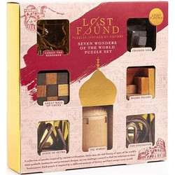 SEVEN WONDERS OF THE WORLD 7-PUZZLE SET