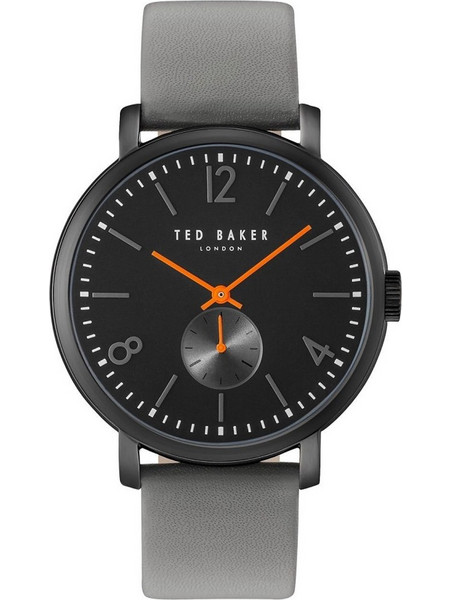 Ted Baker Oliver Ανδρικό Ρολόι με Γκρι Δερμάτινο Λουράκι TE10031517