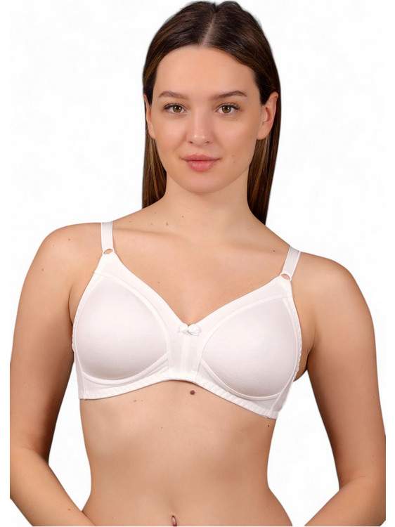 New Bra Lingerie Σουτιέν χωρίς Μπανέλα Λευκό NB1750-1
