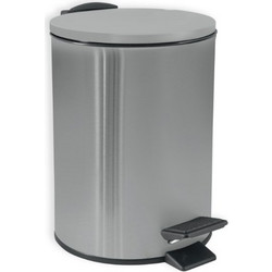 Dimitracas Χαρτοδοχείο Στρογγυλό Spirella ADELAR Μεταλλικό Inox 5lt 05395.005