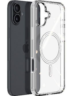 Θήκη TPU Ancus Magnetic Ring για Apple iPhone 16 Plus Διάφανη