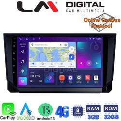 LM Digital ZE8222 Ηχοσύστημα Αυτοκινήτου με Οθόνη Αφής & GPS