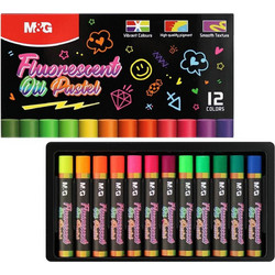 Λαδοπαστέλ M&G 14χρ. Fluo AGM900N7