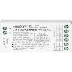 ΑΣΥΡΜΑΤΟ RF Wifi CONTROLLER DIMMER 12A DC 12V/122W 24V/288W 145-71404 - Eurolamp