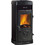 La Nordica Super Junior Black Μαντεμένια Ξυλόσομπα 5kW
